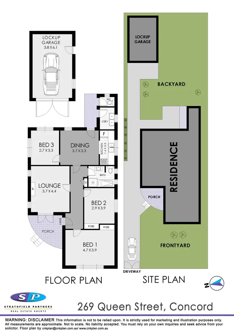 Floorplan of Homely house listing, 269 Queen Street, Concord West NSW 2138