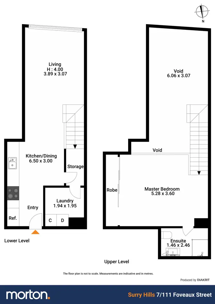 Floorplan of Homely apartment listing, 7/111-115 Foveaux Street, Surry Hills NSW 2010