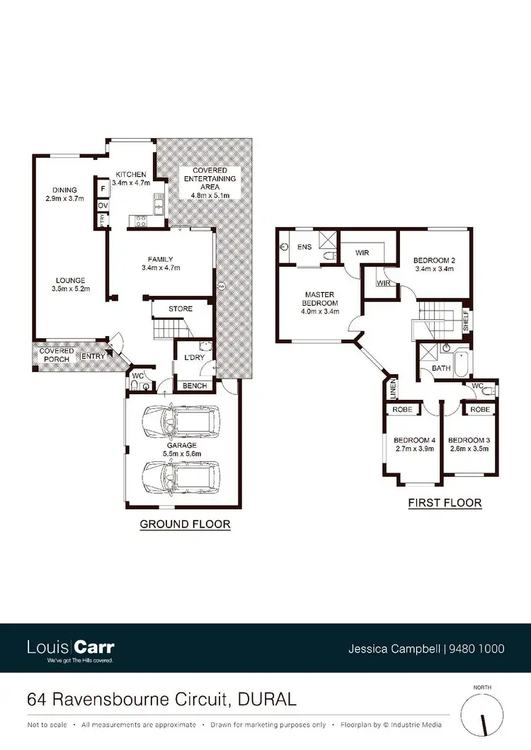 Floorplan of Homely house listing, 64 Ravensbourne Circuit, Dural NSW 2158
