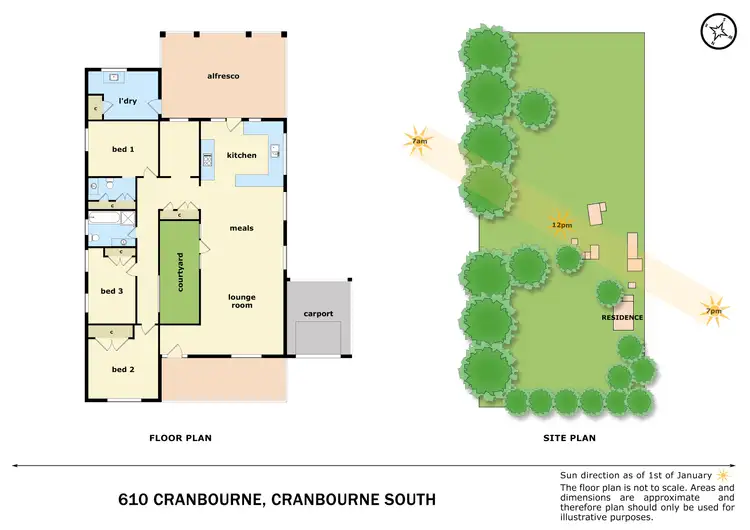 Floorplan of Homely house listing, 610 Cranbourne-Frankston Road, Cranbourne South VIC 3977