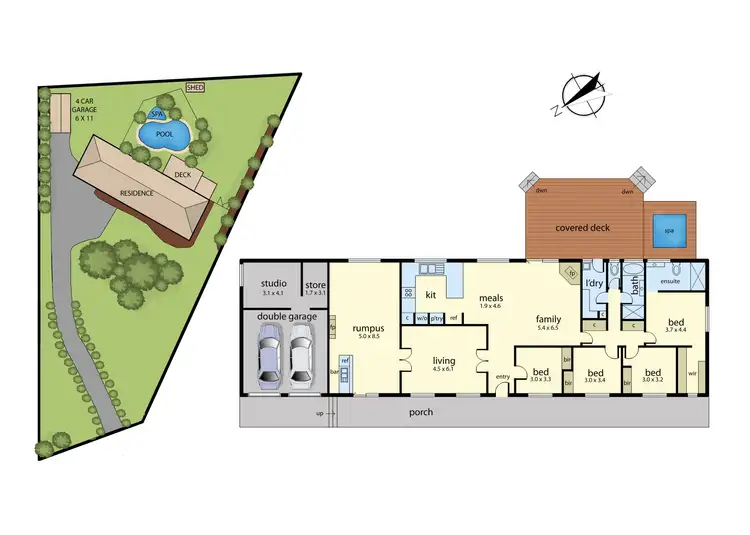 Floorplan of Homely house listing, 1-2 Wrap Court, Narre Warren South VIC 3805