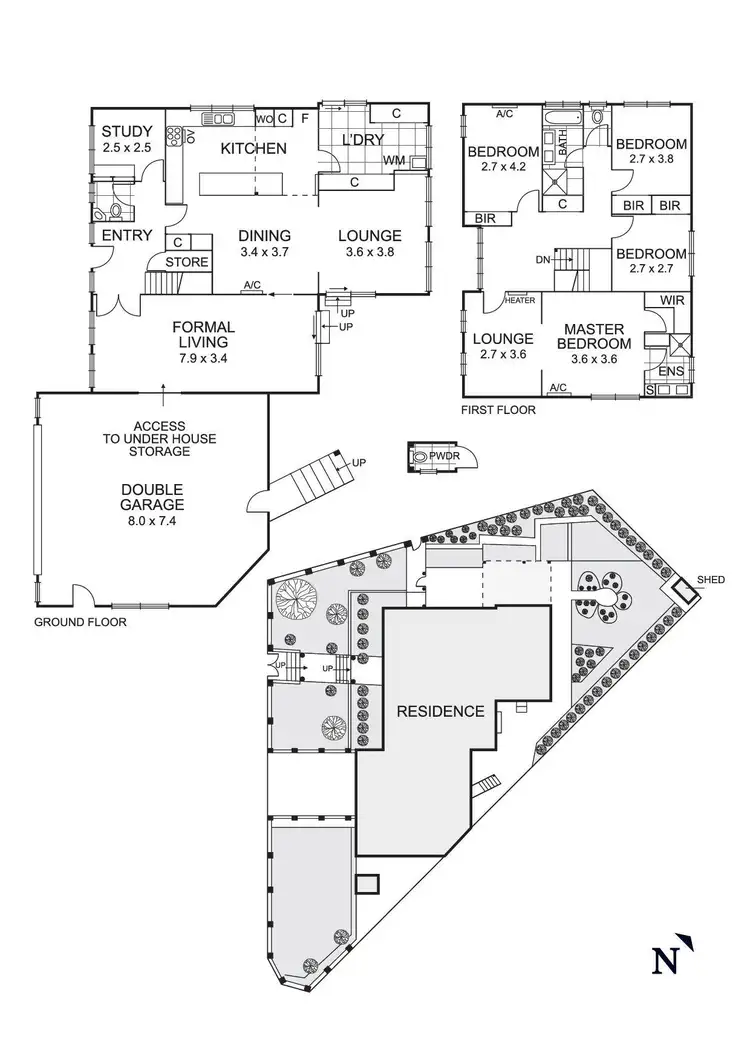 Floorplan of Homely house listing, 39 Furneaux Grove, Bulleen VIC 3105
