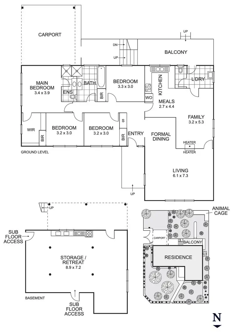 Floorplan of Homely house listing, 26 Gertrude Street, Templestowe Lower VIC 3107