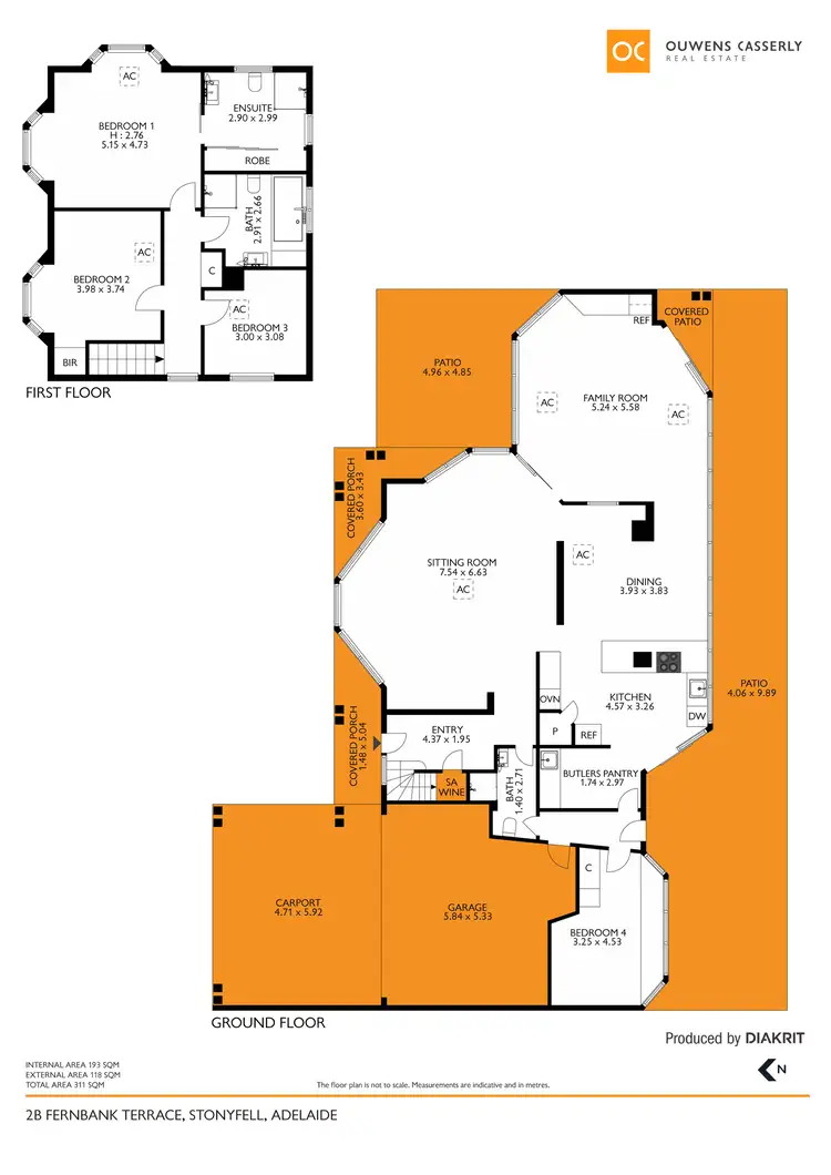 Floorplan of Homely house listing, 2b Fernbank Terrace, Stonyfell SA 5066