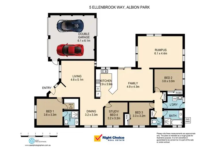 Floorplan of Homely house listing, 5 Ellenbrook Way, Albion Park NSW 2527