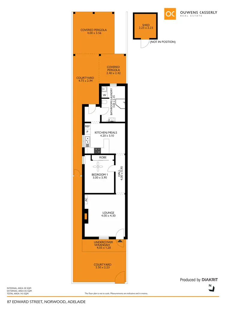 Floorplan of Homely house listing, 87 Edward Street, Norwood SA 5067