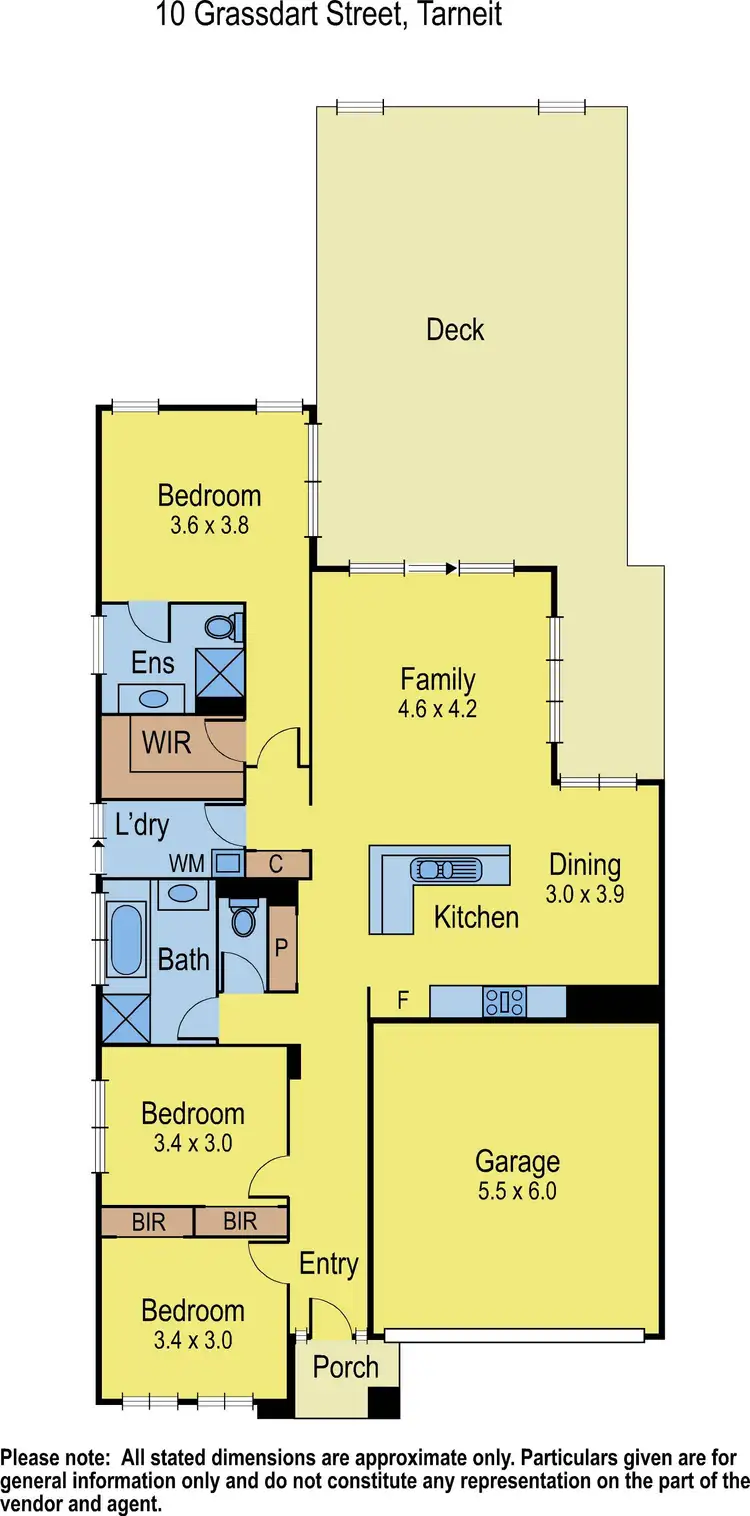 Floorplan of Homely house listing, 10 Grassdart Street, Tarneit VIC 3029