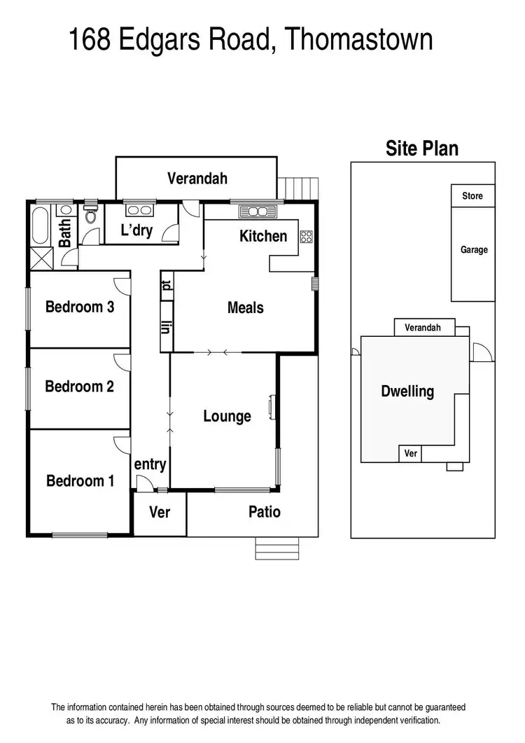 Floorplan of Homely house listing, 168 Edgars Road, Thomastown VIC 3074