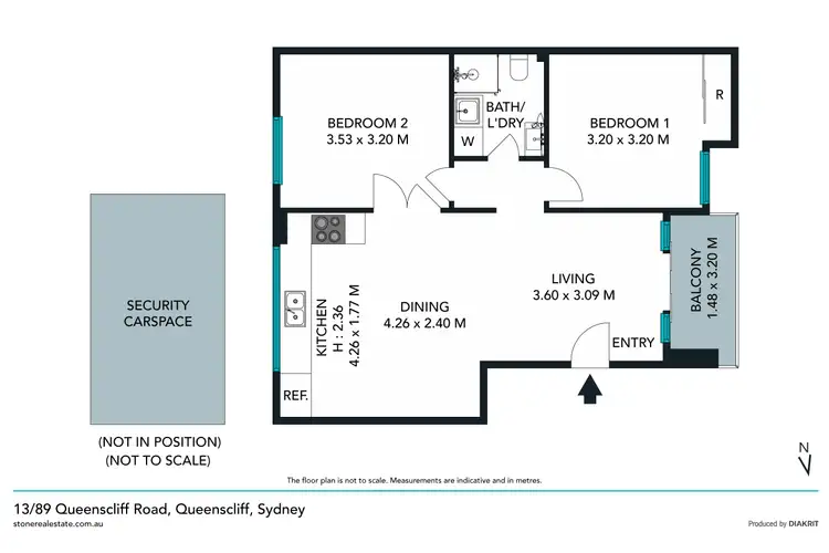 Floorplan of Homely apartment listing, 13/89 Queenscliff Road, Queenscliff NSW 2096
