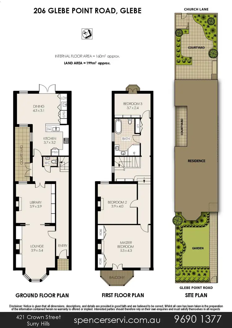 Floorplan of Homely house listing, 206 Glebe Point Road, Glebe NSW 2037