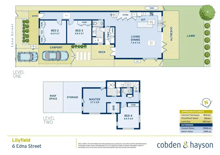 Floorplan of Homely house listing, 6 Edna Street, Lilyfield NSW 2040