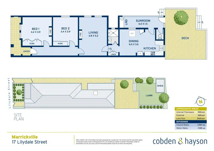 Floorplan of Homely house listing, 17 Lilydale Street, Marrickville NSW 2204