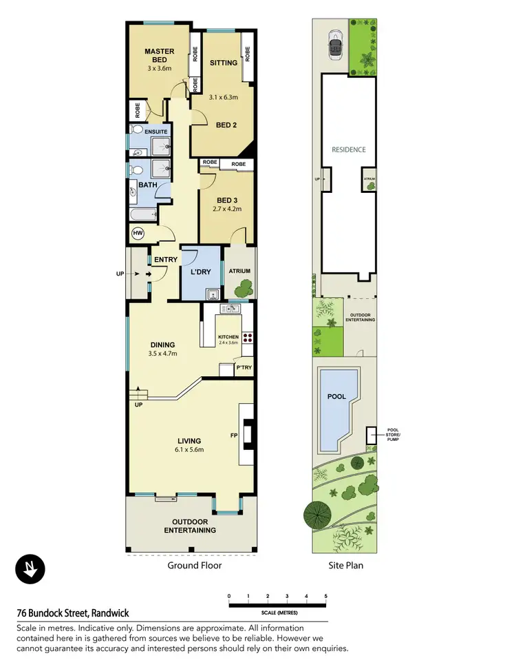 Floorplan of Homely house listing, 76 Bundock Street, Randwick NSW 2031