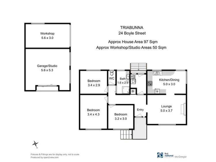Floorplan of Homely house listing, 24 Boyle Street, Triabunna TAS 7190