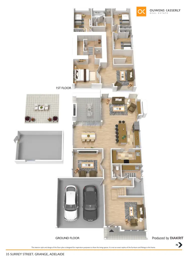 Floorplan of Homely house listing, 35 Surrey Street, Grange SA 5022