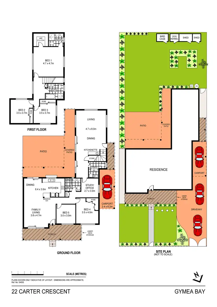Floorplan of Homely house listing, 22 Carter Crescent, Gymea Bay NSW 2227