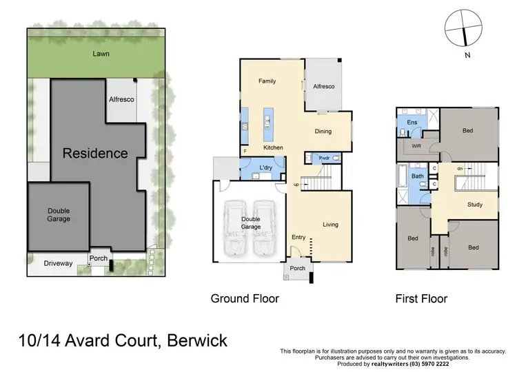 Floorplan of Homely unit listing, 10/14 Avard Court, Berwick VIC 3806
