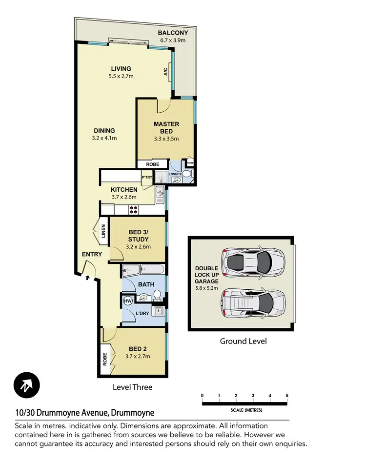 Floorplan of Homely apartment listing, 10/30 Drummoyne Avenue, Drummoyne NSW 2047