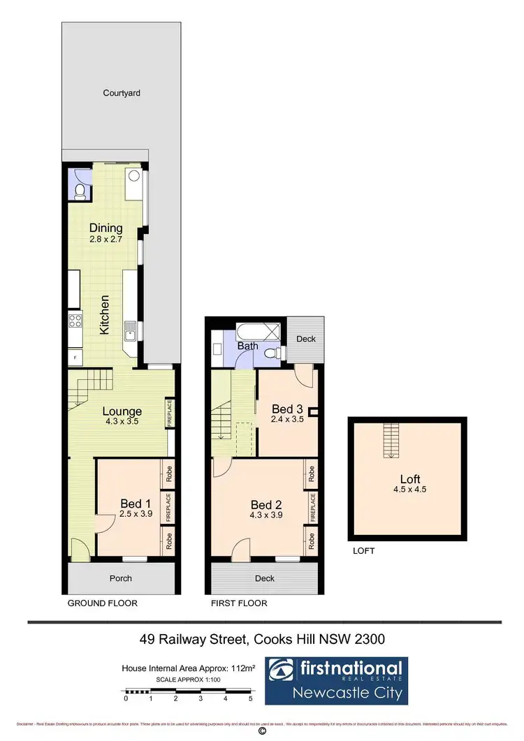 Floorplan of Homely house listing, 49 Railway Street, Cooks Hill NSW 2300