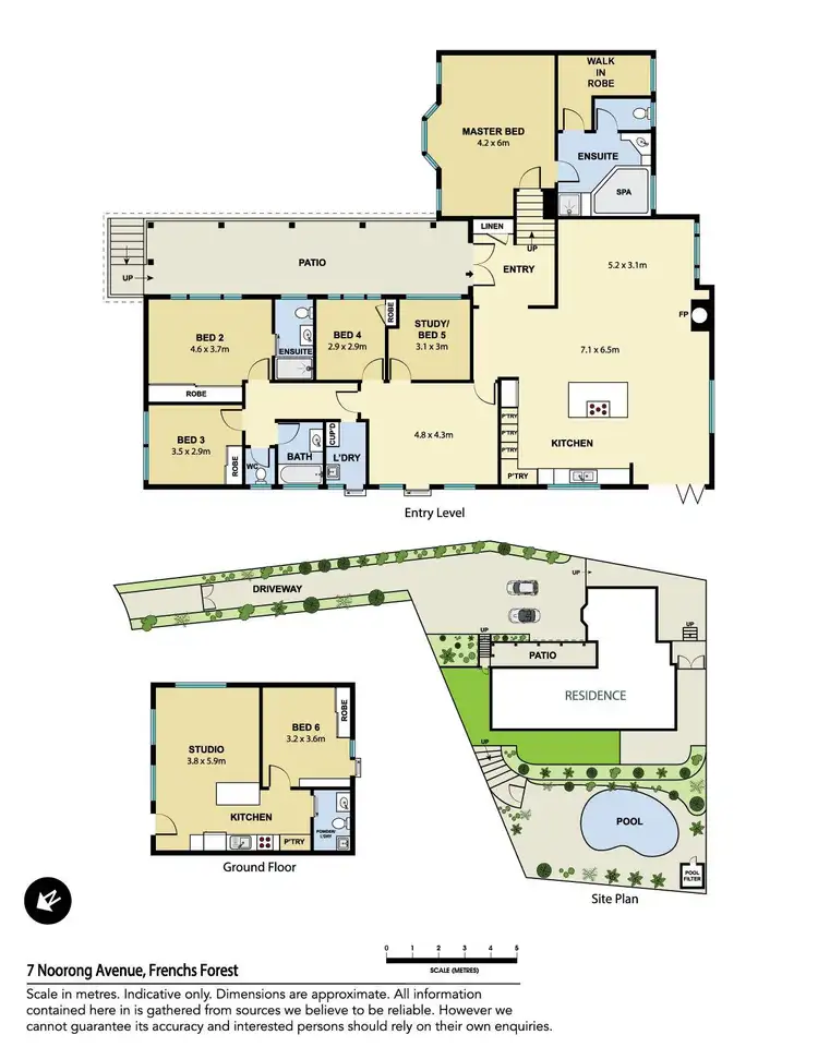 Floorplan of Homely house listing, 7 Noorong Avenue, Frenchs Forest NSW 2086