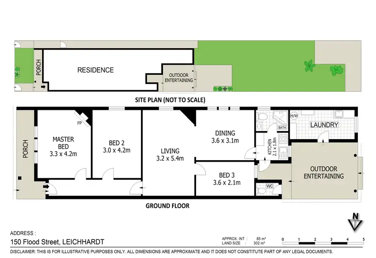 Floorplan of Homely house listing, 150 Flood Street, Leichhardt NSW 2040