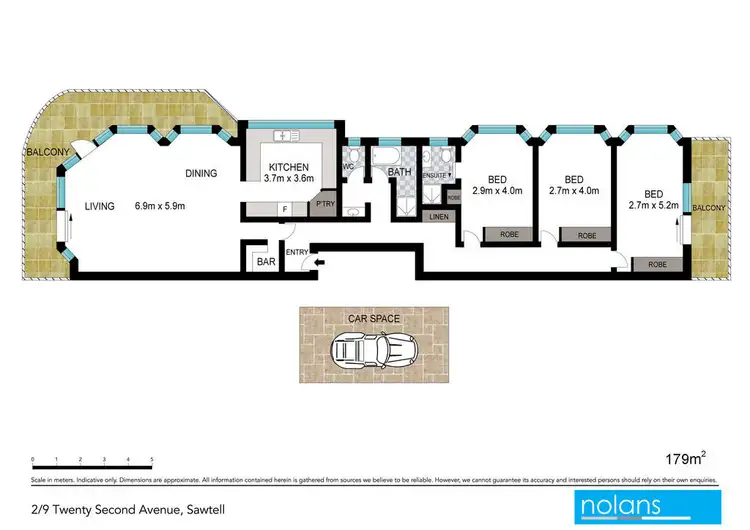 Floorplan of Homely apartment listing, 2/9 Twenty Second Avenue, Sawtell NSW 2452