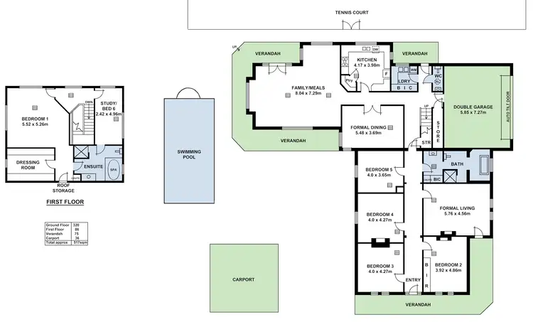 Floorplan of Homely house listing, 50 Stuart Road, Dulwich SA 5065