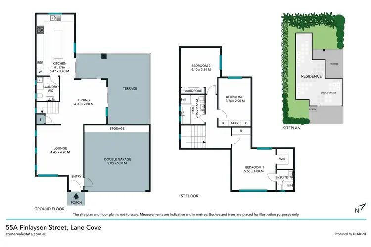 Floorplan of Homely house listing, 55A Finlayson Street, Lane Cove NSW 2066