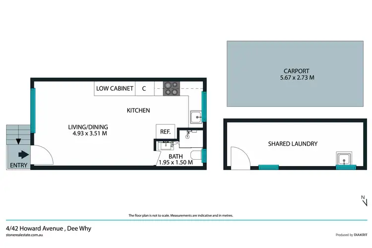 Floorplan of Homely unit listing, 4/42 Howard Avenue, Dee Why NSW 2099