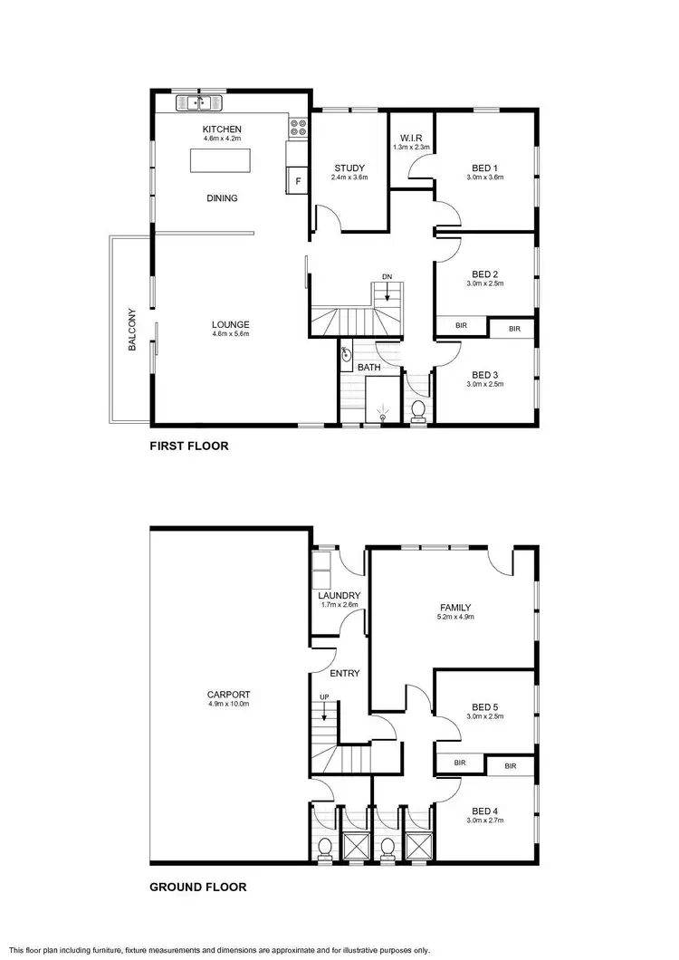Floorplan of Homely house listing, 26 Jenkins Place, Wembley Downs WA 6019