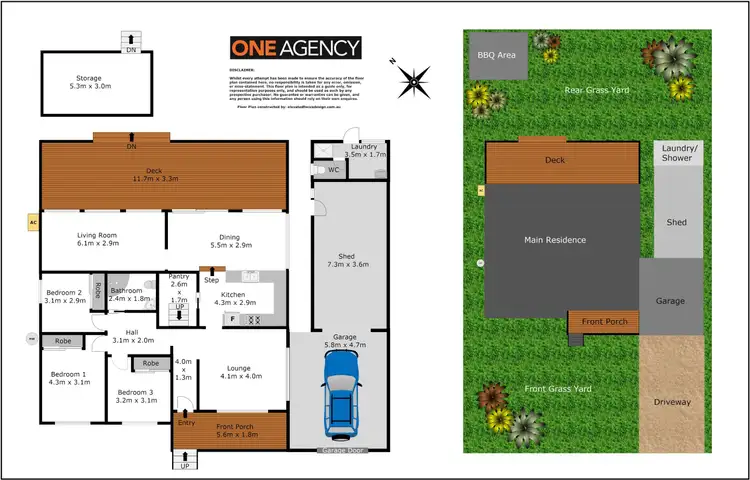 Floorplan of Homely house listing, 41 Forbes Crescent, Engadine NSW 2233