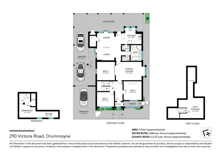Floorplan of Homely house listing, 290 Victoria Road, Drummoyne NSW 2047