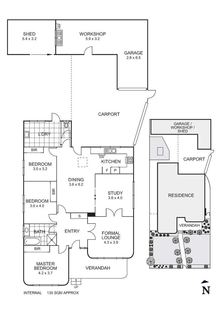 Floorplan of Homely house listing, 2 Shedden Street, Pascoe Vale VIC 3044