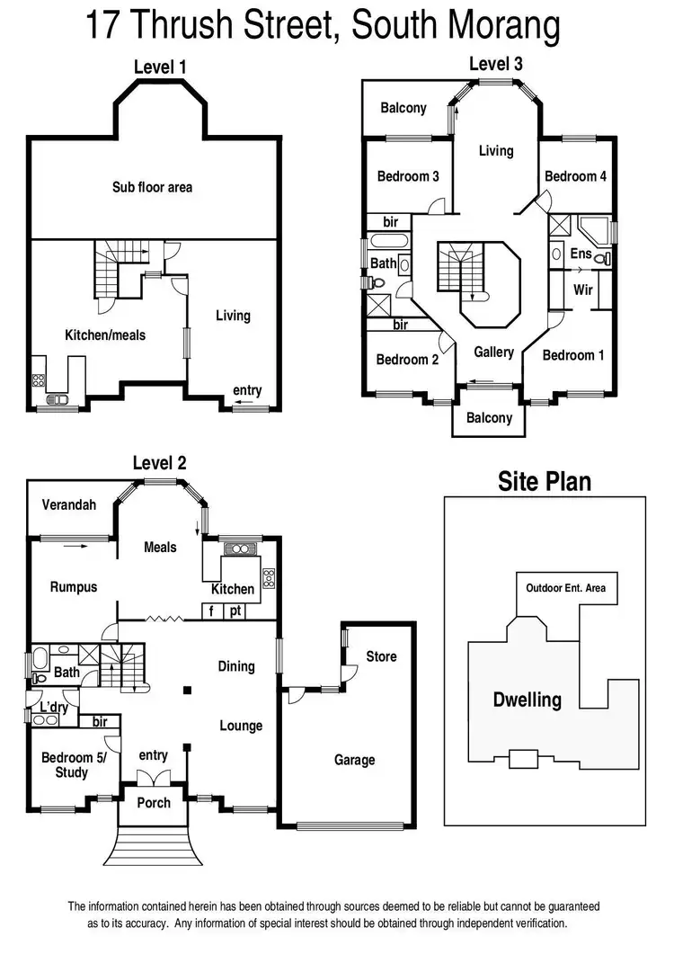 Floorplan of Homely house listing, 17 Thrush Street, South Morang VIC 3752