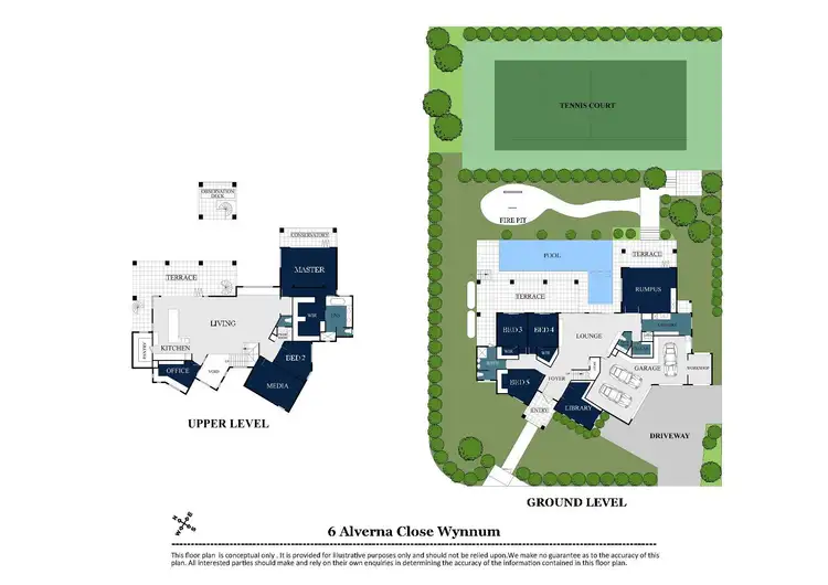 Floorplan of Homely house listing, 6 Alverna Close, Wynnum QLD 4178