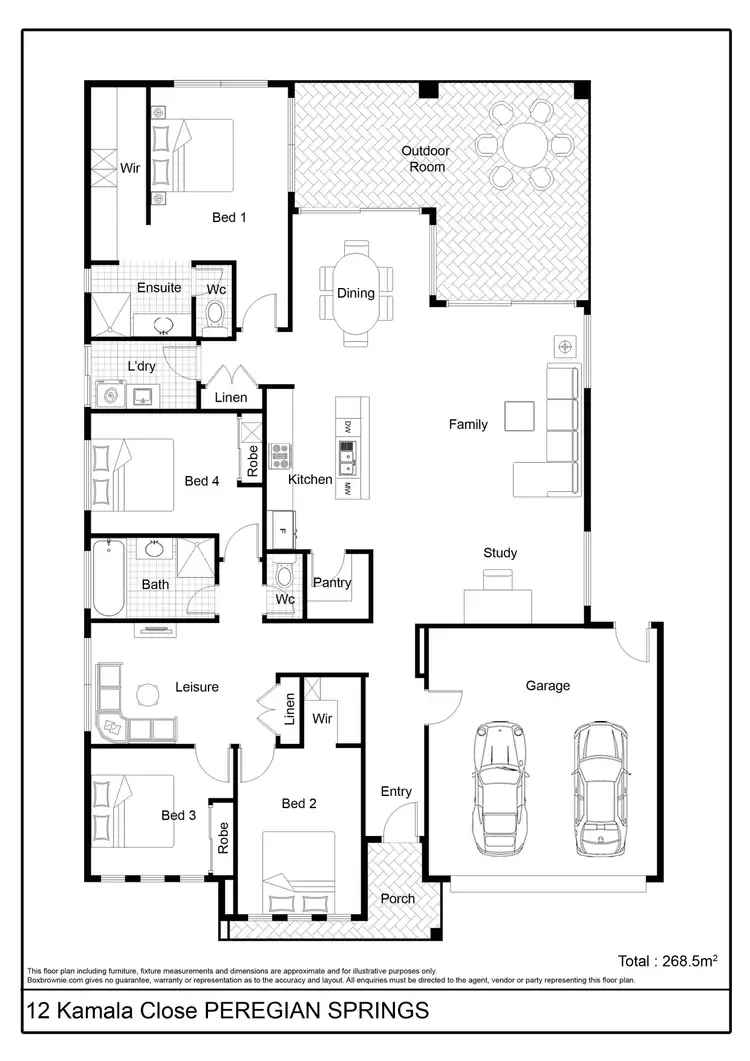 Floorplan of Homely house listing, 12 Kamala Close, Peregian Springs QLD 4573