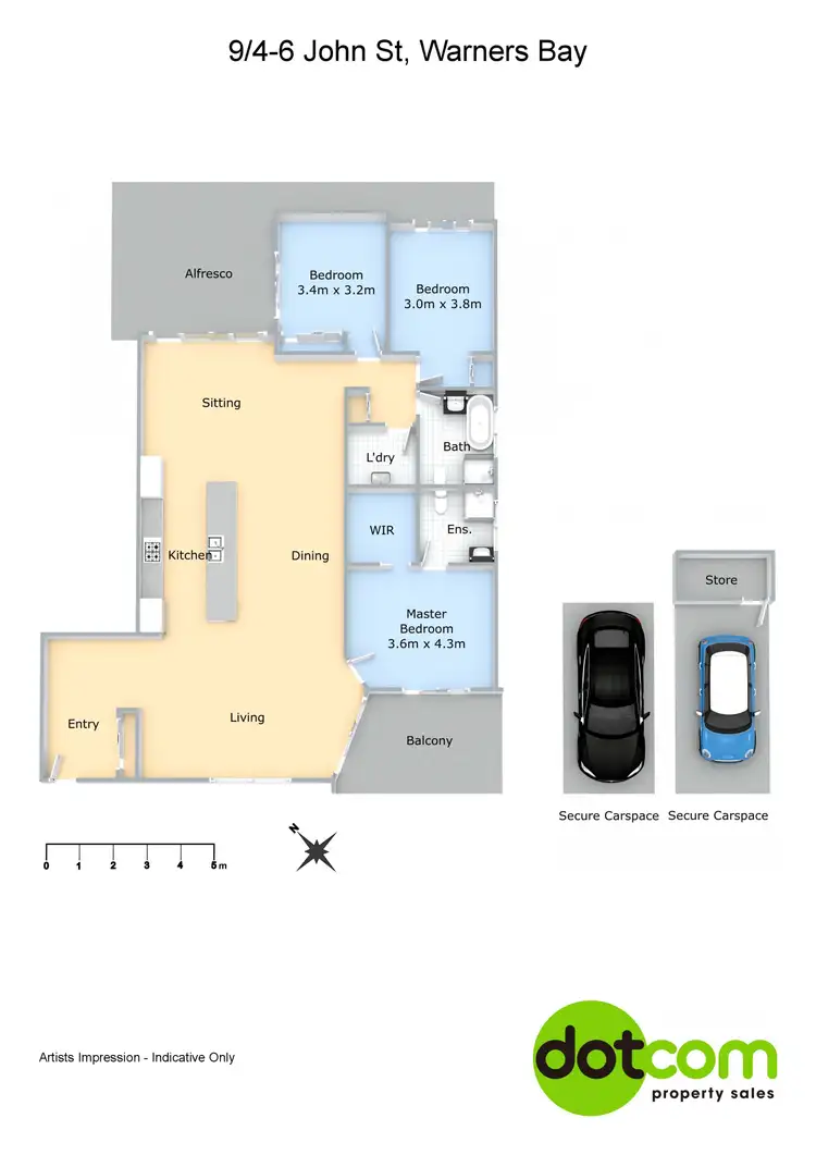Floorplan of Homely villa listing, 9/4-6 John Street, Warners Bay NSW 2282