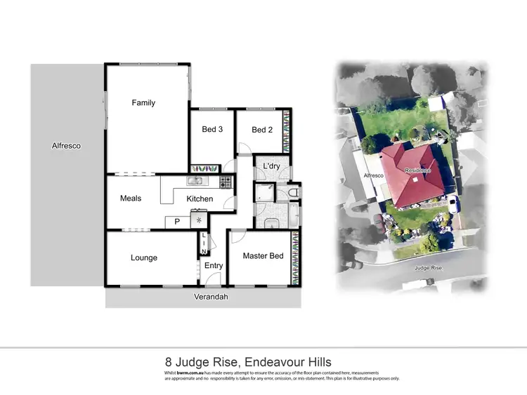 Floorplan of Homely house listing, 8 Judge Rise, Endeavour Hills VIC 3802