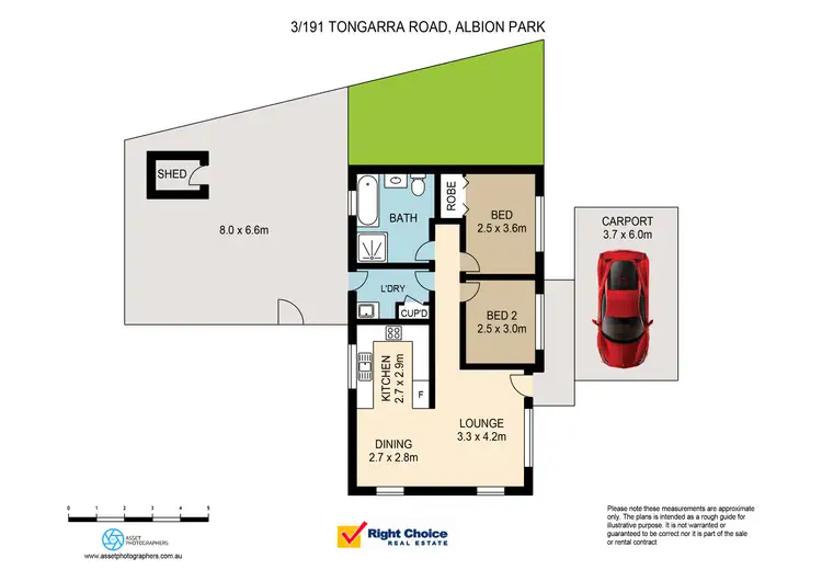 Floorplan of Homely villa listing, 3/191 Tongarra Road, Albion Park NSW 2527