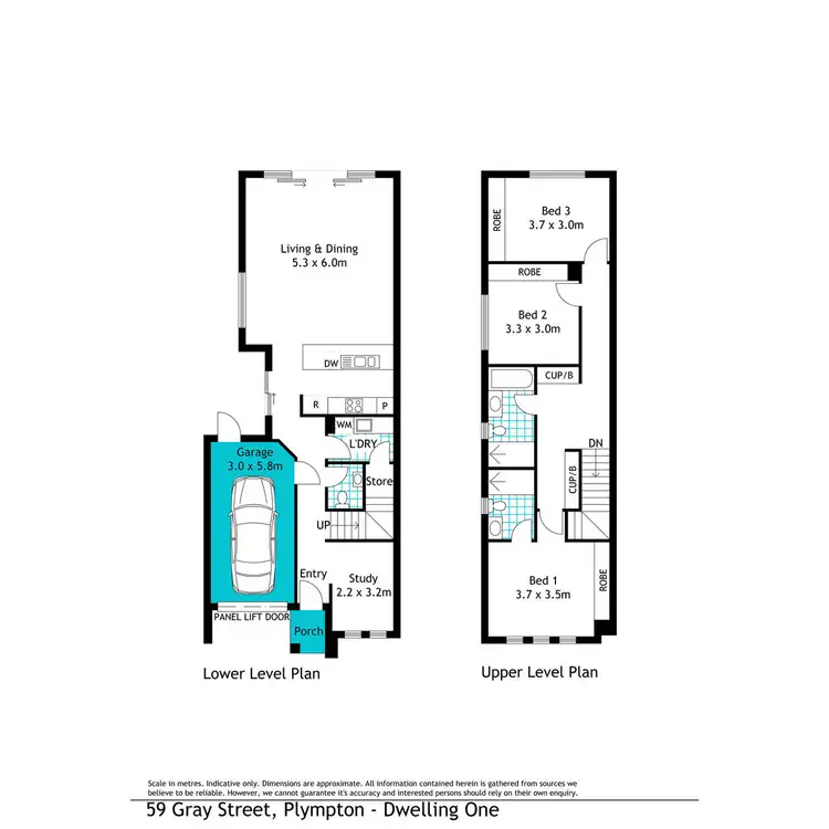 Floorplan of Homely house listing, 59 Gray Street, Plympton SA 5038