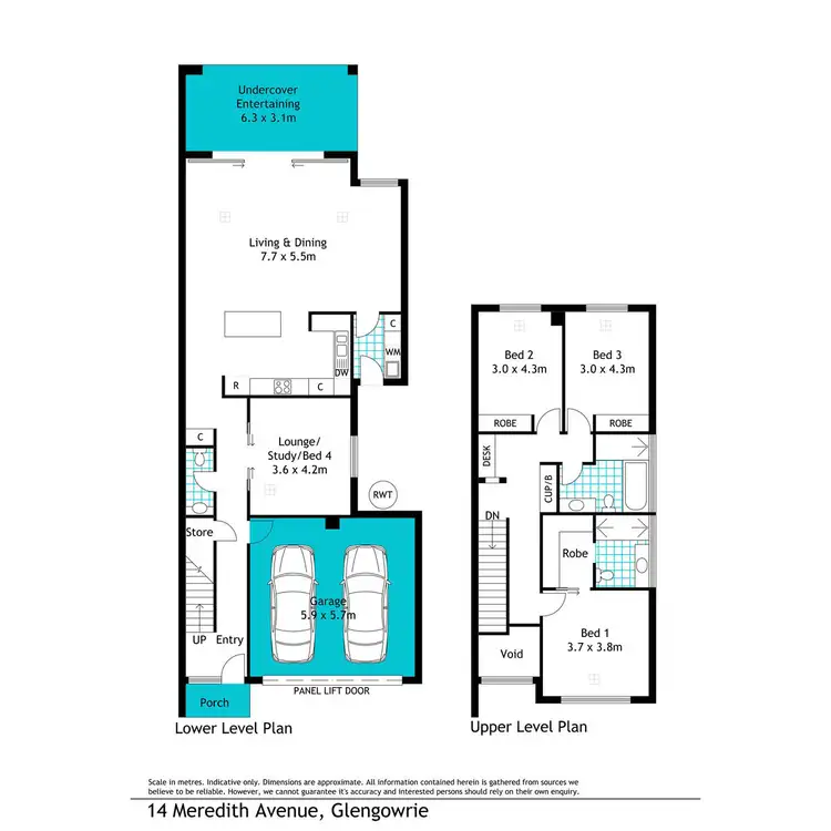 Floorplan of Homely house listing, 14 Meredith Avenue, Glengowrie SA 5044