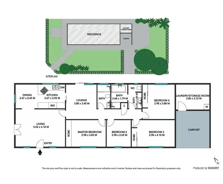 Floorplan of Homely house listing, Address available on request