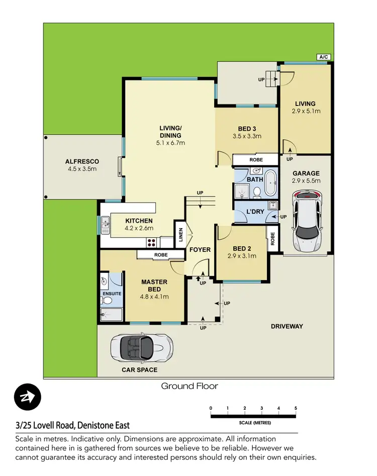 Floorplan of Homely townhouse listing, 3/25 Lovell Road, Denistone East NSW 2112