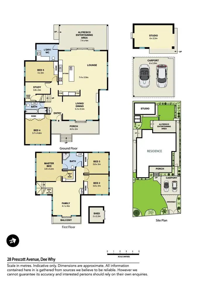 Floorplan of Homely house listing, 28 Prescott Avenue, Dee Why NSW 2099