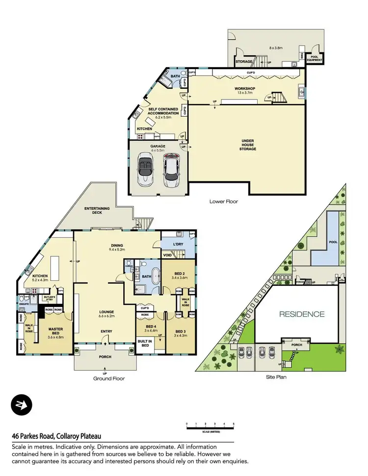 Floorplan of Homely house listing, 46 Parkes Road, Collaroy Plateau NSW 2097