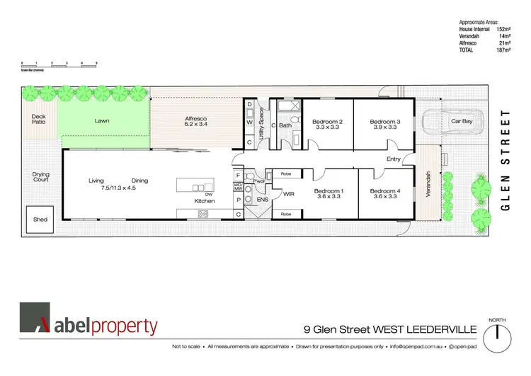 Floorplan of Homely house listing, 9 Glen Street, West Leederville WA 6007