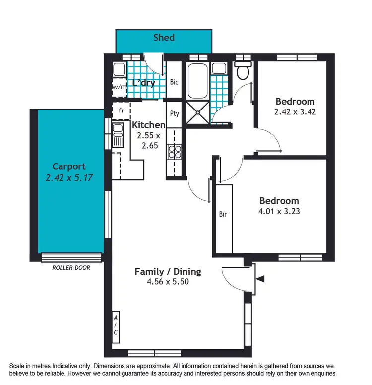 Floorplan of Homely unit listing, 15/30 Simcock Street, West Beach SA 5024