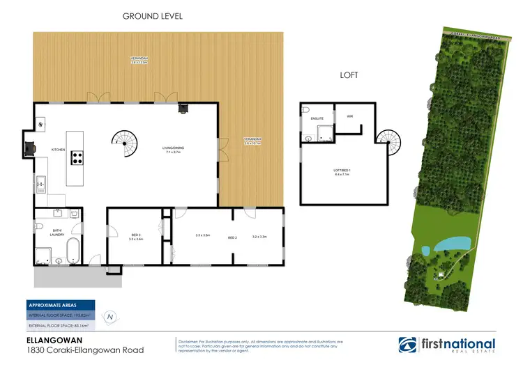 Floorplan of Homely rural property listing, 1830 Coraki - Ellangowan Road, Ellangowan NSW 2470
