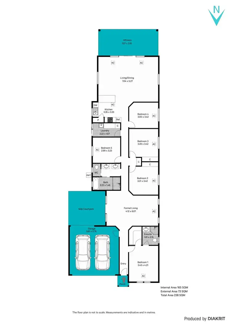 Floorplan of Homely house listing, 61 Lexington Road, Henley Beach South SA 5022