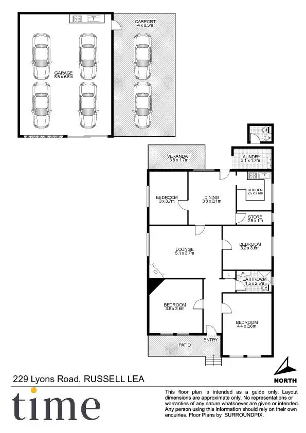 Floorplan of Homely house listing, 229 Lyons Road, Russell Lea NSW 2046